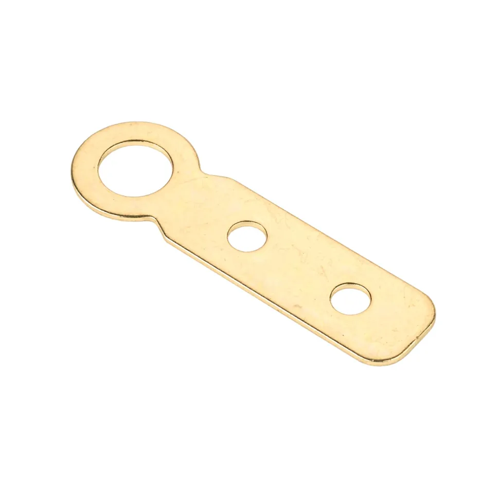 Flat Strap Wall Hangers with Screws 10 Piece