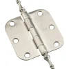 Full Mortise Butt Hinge with Steeple Tips 3" 5/8" Radius
