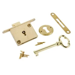 Full Mortise Chest Lock 5/16" x 2" x 1-5/8"