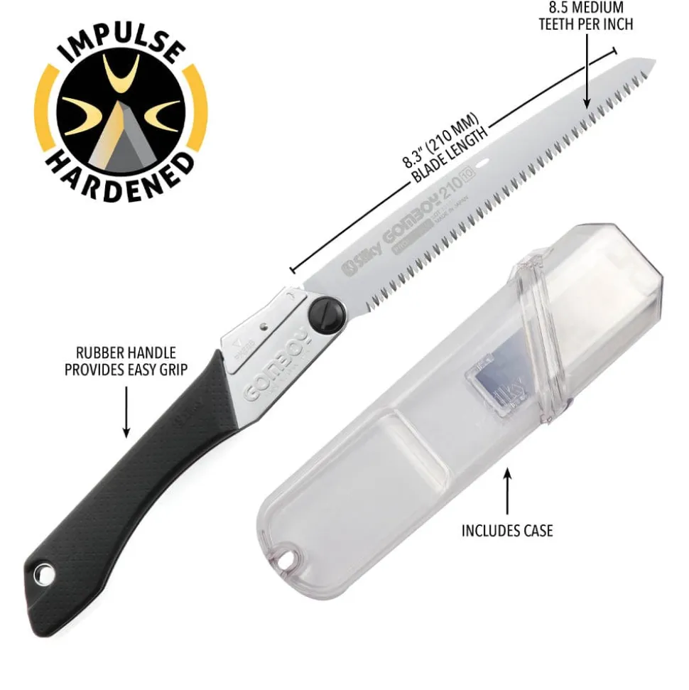 GOMBOY, 210mm Medium Teeth Model #121-21