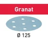 Granat D125 Sandpaper Disc, P40, 10 Pack