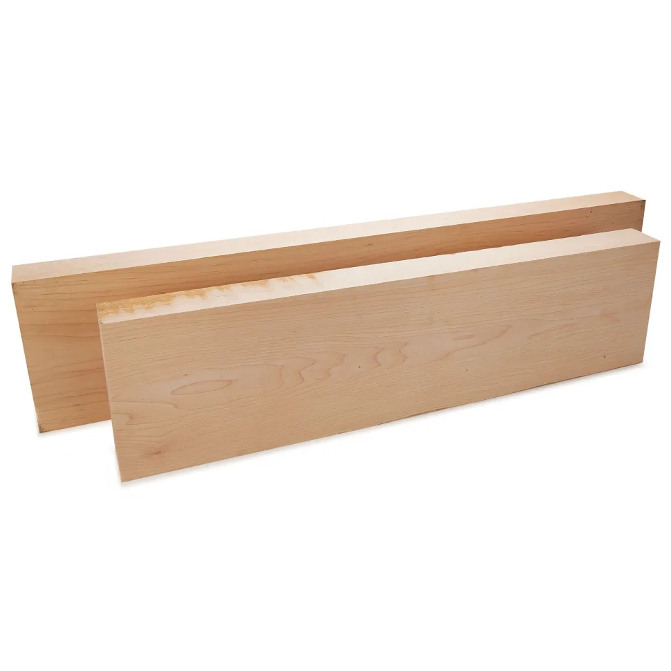 Hard Maple Billets for Moxon Vise Hardware Kit