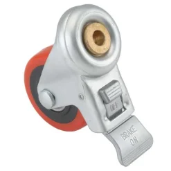 3" HD Caster Double Locking Swiveling 1/2" Mounting Hole