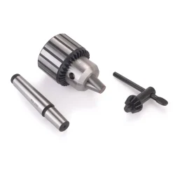 Heavy-Duty Keyed Lathe Drill Chuck #2 MT 1/2" Capacity