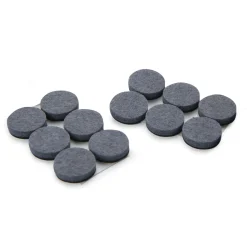 Heavy Duty Self-Stick Felt Pads 1-1/2" Round 12 Piece