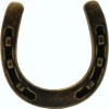 Horseshoe Knob, Brass Oxide
