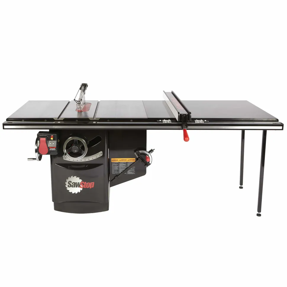 7.5HP 3PH 230V Industrial Cabinet Saw with 52" Industrial T-Glide Fence System