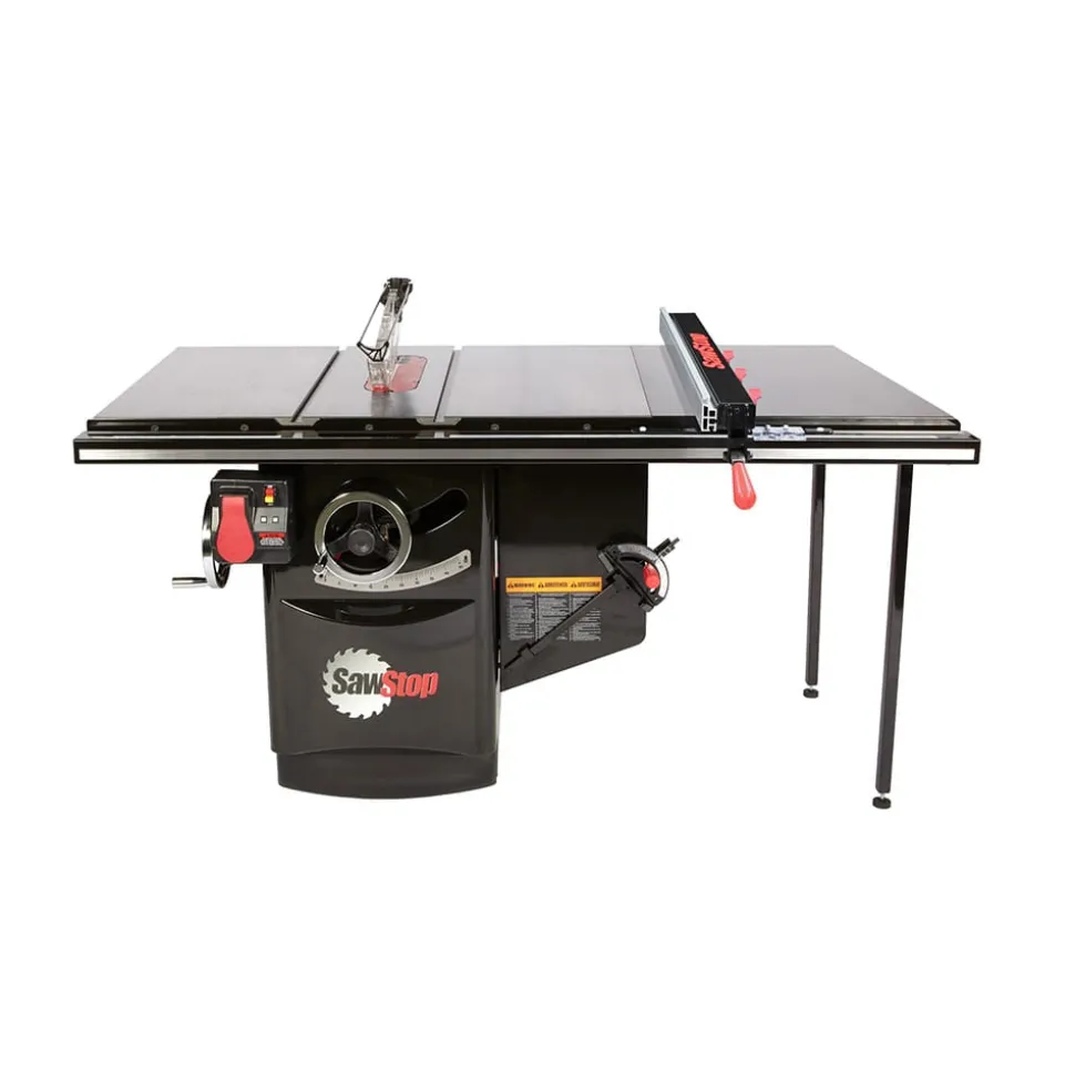 Industrial Cabinet Saw with 36" Industrial T-Glide Advance Fence System 5 HP 1PH 230V