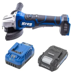 Ionic Drive 4 1/2" 5" Angle Grinder 20V With 2AH Battery and Charger Kit