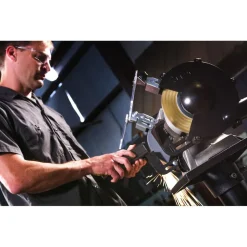 JBG-8W Shop Grinder with Grinding Wheel and Wire Wheel