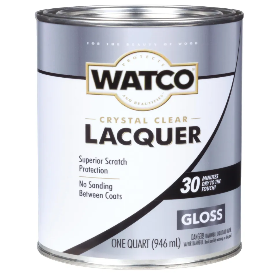 Lacquer Solvent Based Crystal Clear