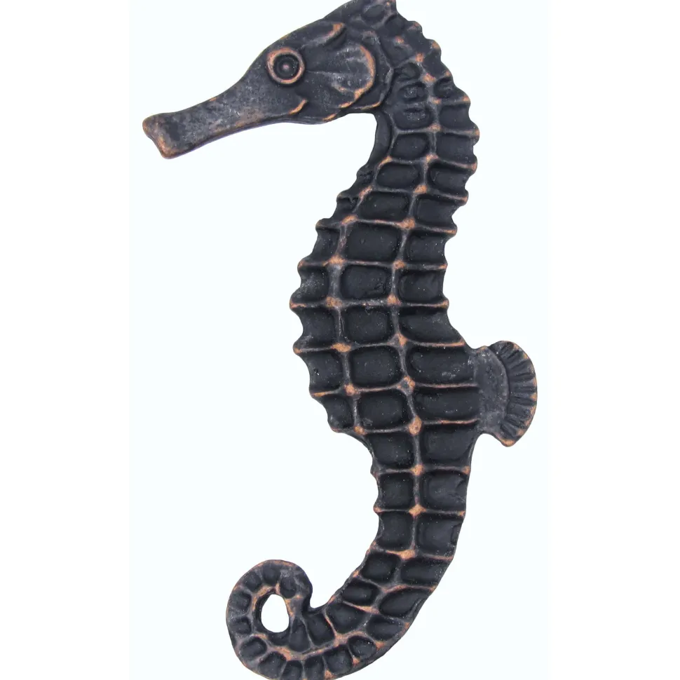 Large Seahorse Knob, Left, Oil Rubbed Bronze, Model 235ORB