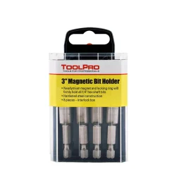 3" Magnetic Bit Holder, 8-Pack