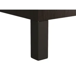 3-15/16" (100 mm) Adjustable Furniture Leg Matte Black Pack of 4