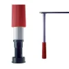 23" (584 mm) Adjustable Legs for Children's Furniture White and Red Pack of 4