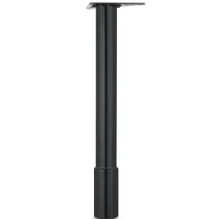 22-1/2" (570 mm) Adjustable Table Leg Black