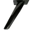 5-29/32" (150 mm) Contemporary Furniture Leg Black Nickel