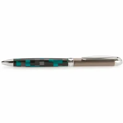 7 mm Slim Style Hybrid Twist Ballpoint Pen Kit Brushed Gunmetal & Chrome