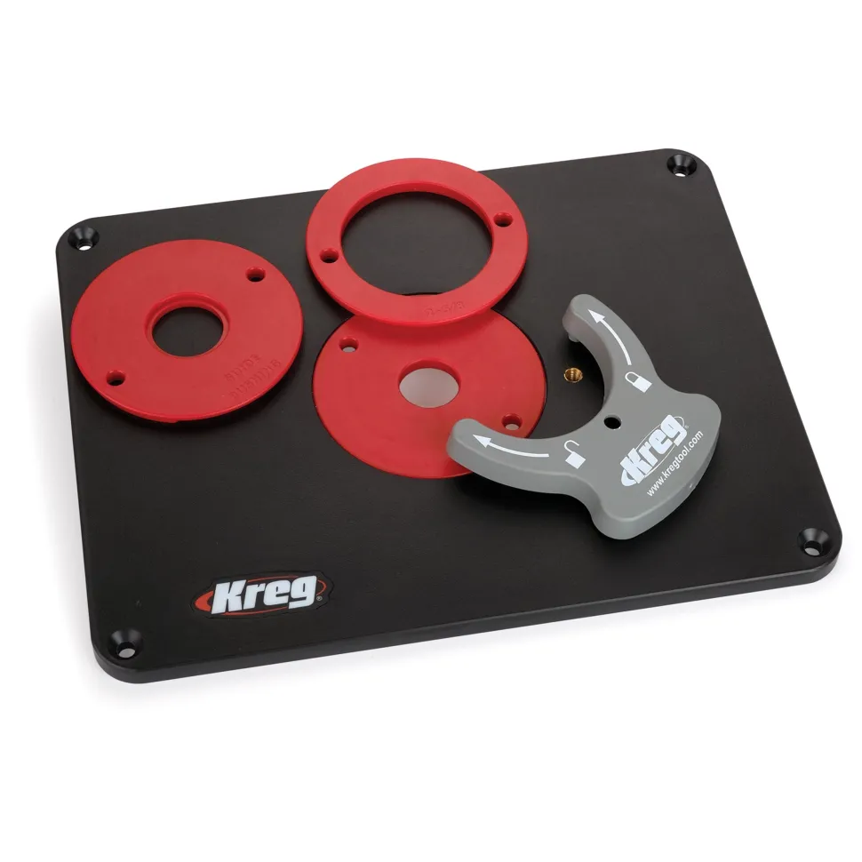 Molded Router Table Insert Plate Blank For All Routers, # PRS4038
