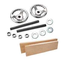 Moxon Vise Hardware Kit with Wood