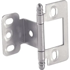 Non-Mortise Wrap Hinge with Finial