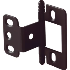 Non-Mortise Wrap Hinge with Finial