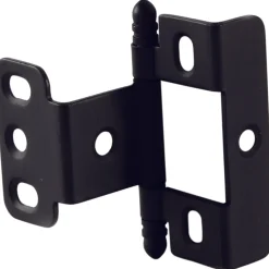 Non-Mortise Wrap Hinge with Finial