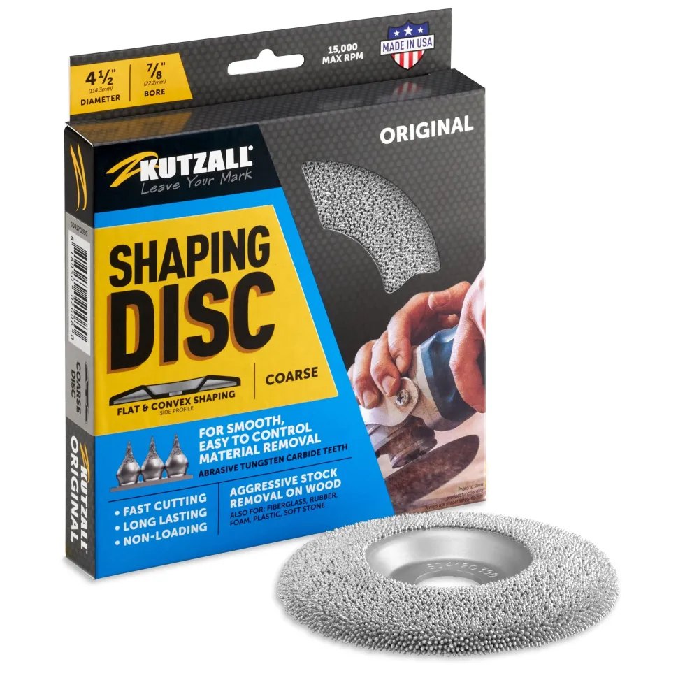 Original Shaping Disc 4-1/2” Diameter Coarse