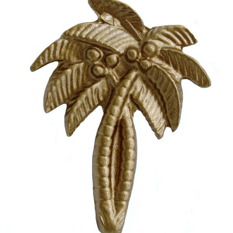 Palm Tree Knob, Lux Gold