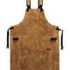 5-Pocket Deluxe Utility Apron 16 oz Waxed Canvas 33" Length