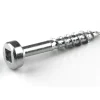 Pocket Hole Screw #7 x 1" Coarse Square Drive Pan-Head Zinc