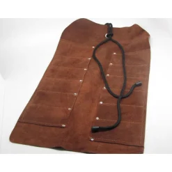 Pocket Leather Tool Roll 12 pocket