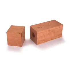 Pre-Drilled Peppermill Blank 3" x 3"