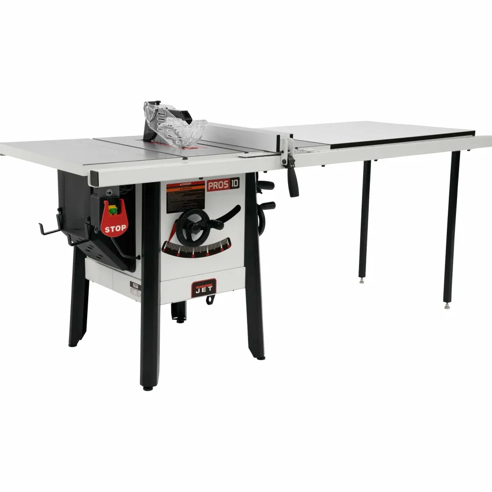 ProShop II 10" Table Saw with Cast Wings and 52" Rip Capacity 1-3/4 HP 1 Ph 115V JPS-10