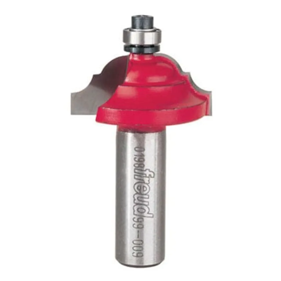99-009 Quadra-Cut Cove And Bead Router Bit 1/2" Shank 13/64" R