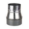 Reducer Dust Collection Fitting Metal Fits 4" Diameter Hose to 5" Port