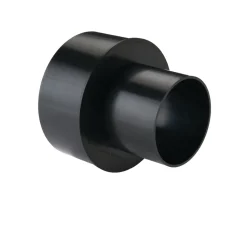 Reducer Dust Collection Fitting Fits 4" Diameter Dust Hose to 6" Diameter Port