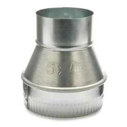 6"- 4" Reducer Dust Collection Fitting Metal