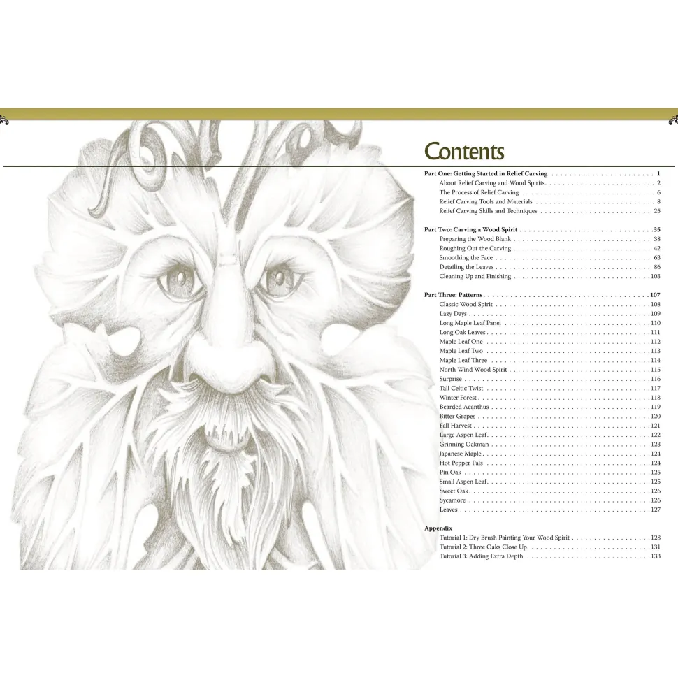 Relief Carving Wood Spirits Revised Edition