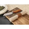 Santoku Knife for Mincing Slicing and Dicing Vegetables 10-3/4" 4116 Stainless Steel Unfinished Kit
