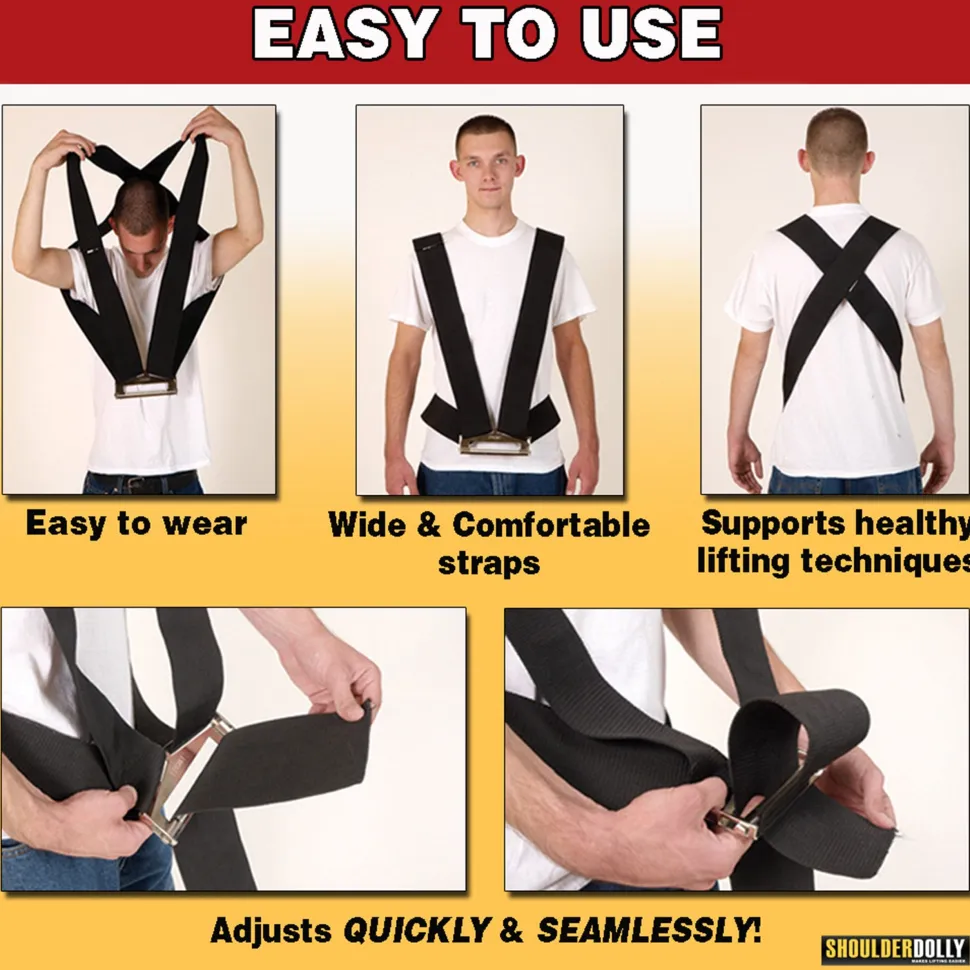 ShoulderDolly Lifting and Moving Strap
