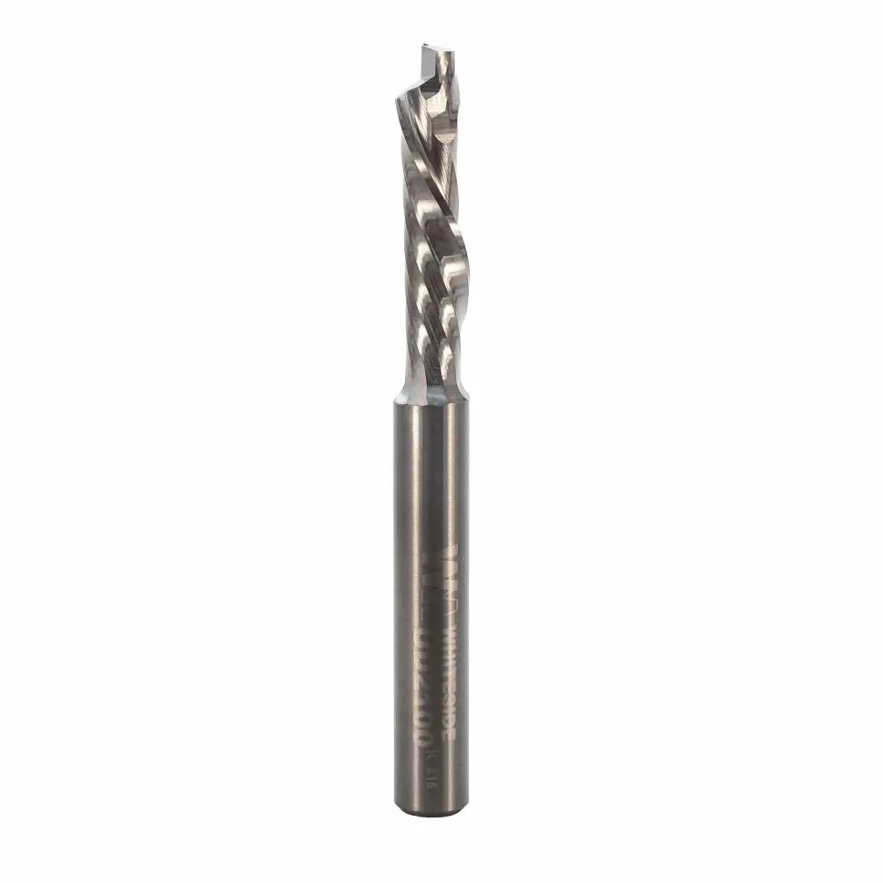Single Flute Up/Down Cut Spiral Router Bit Solid Carbide
