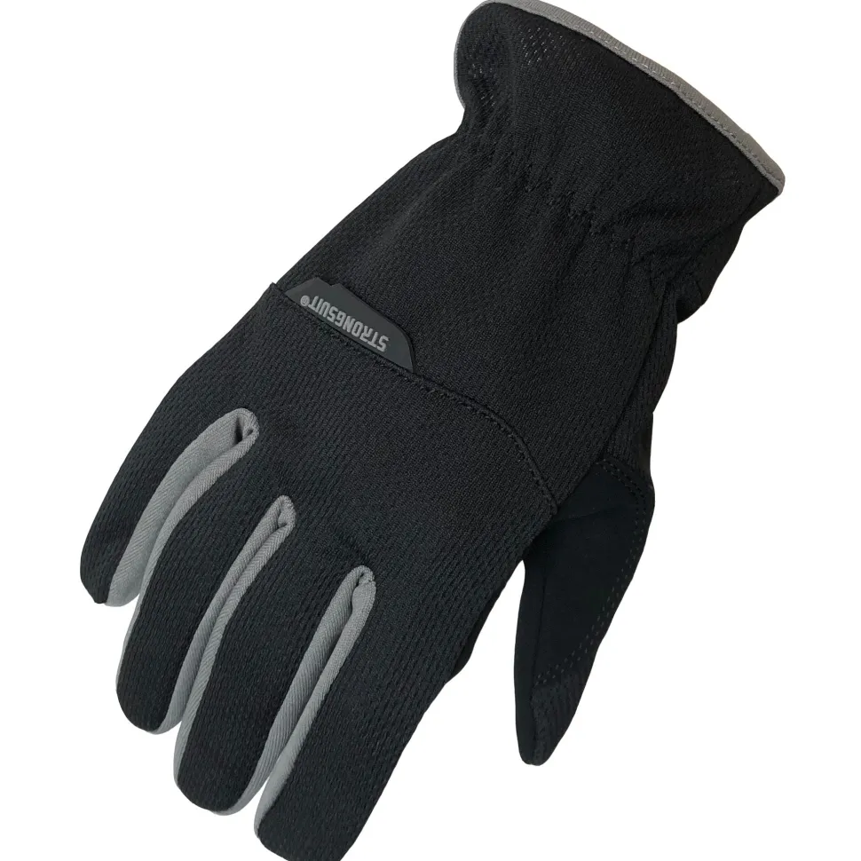 SlipOn Gloves, Black, Large
