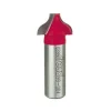 39-240 Standard Ogee Groove Router Bit 1/4" SH 3/4" D 1/2" CL 1/4" R