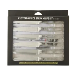 Steak Knife Set for Cutting Steak and Other Meats 9-3/16