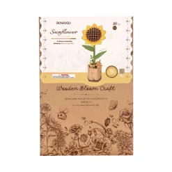 Sunflower 3D Wood Puzzle Kit