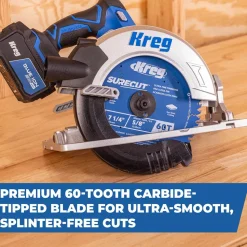 SureCut 7 ¼" 60-Tooth Ultra Fine Finishing Blade