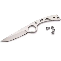 Tanto Point Fixed Blade Point Knife for Hunting and Fishing 6-5/8" Unfinished Kit