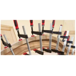 TG Series 12" Medium Duty F-Style Woodworking Bar Clamp 5-1/2" Throat