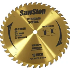 Titanium Series 40T Combination Blade
